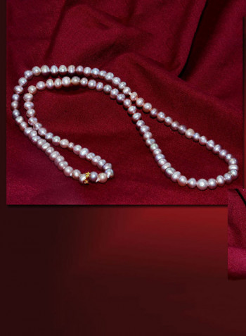 18K Gold Pearl Jewellery Set