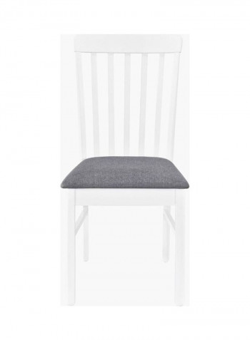 Boston 2-Seater Dining Set White/Grey