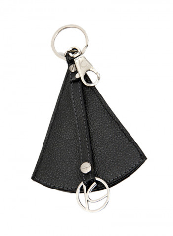 Cosset Leather Key Holder Black