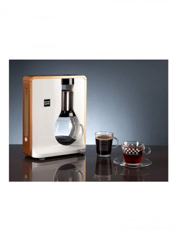 Duetto Automatic Tea And Filter Coffee Machine 800 ml 1100 W PittiDuetto White/Beige