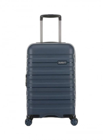 Juno II 4-Wheel Hard Luggage Trolley كحلي