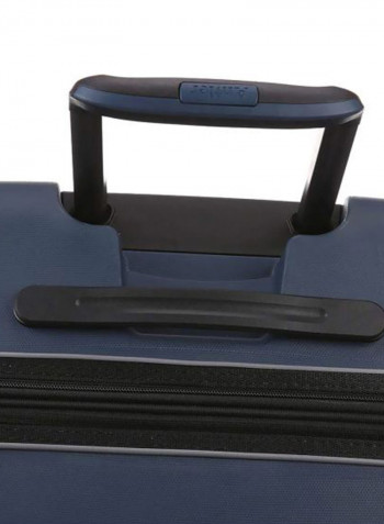 Juno II 4-Wheel Hard Luggage Trolley كحلي