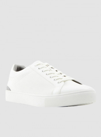 Eisingen Faux Leather Sneakers White