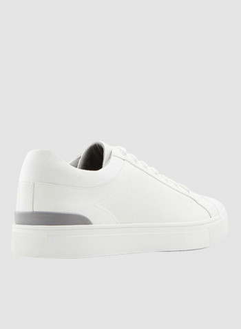 Eisingen Faux Leather Sneakers White