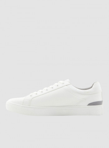 Eisingen Faux Leather Sneakers White