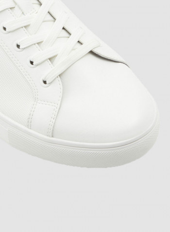 Eisingen Faux Leather Sneakers White
