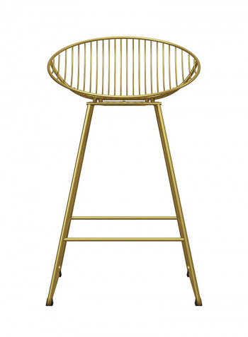 Multi Purpose High Stool Rose Gold 75centimeter