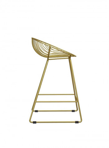 Multi Purpose High Stool Rose Gold 75centimeter
