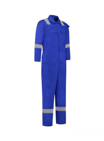 Inherant Fire Retardant Coverall Uniform Blue