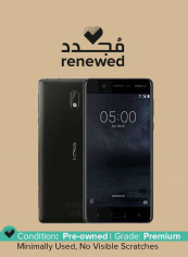 Renewed - Nokia 5 16GB 2GB RAM Black