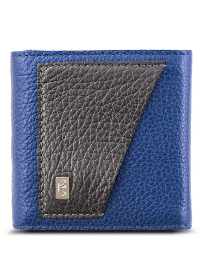 Adroit Genuine Leather Wallet Blue