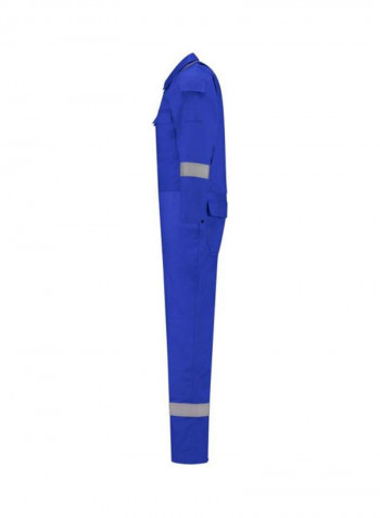 Inherant Fire Retardant Coverall Uniform Blue