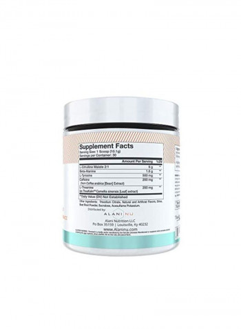 Pre-Workout Dietary Supplement Hawaiian Shaved Ice