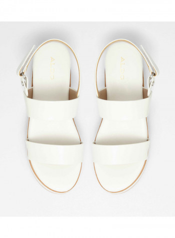 Wedge Sandals White