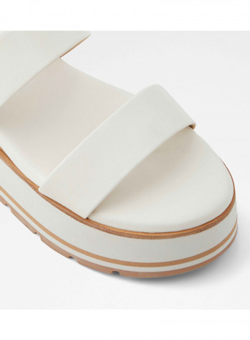 Wedge Sandals White