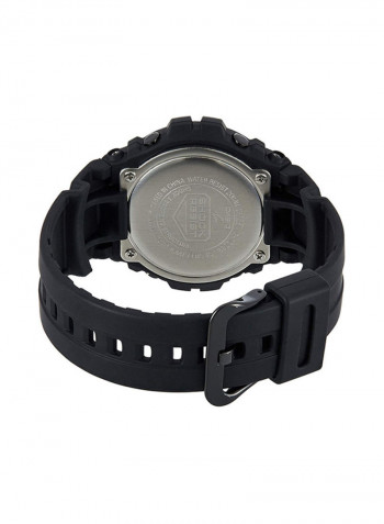 Men's Rubber Analog And Digital Wrist Watch G-100BB-1ADR