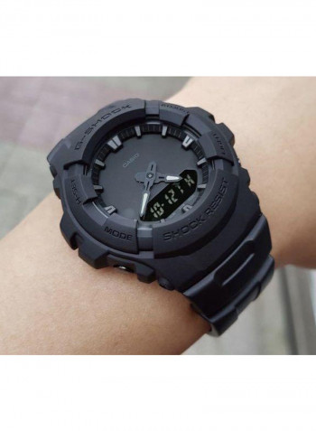 Men's Rubber Analog And Digital Wrist Watch G-100BB-1ADR