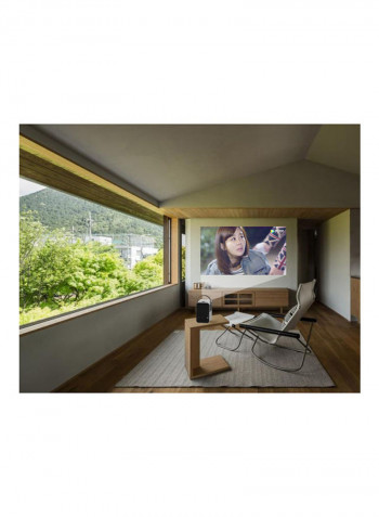 Portable LED Projector PROJ-WO-18-W White/Black