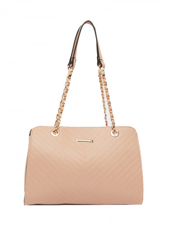 Lc-Cascade Classic Design Shopper Bag Blush