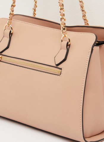 Lc-Cascade Classic Design Shopper Bag Blush
