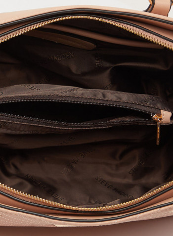 Lc-Cascade Classic Design Shopper Bag Blush