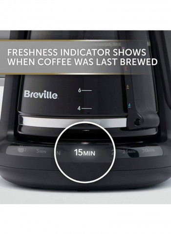 Mostra Easy Measure Coffee Machine 1.8 l VCF115 Silver/Black/Clear