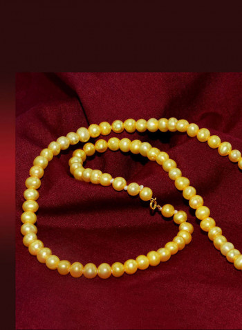 18K Gold Pearl Jewellery Set