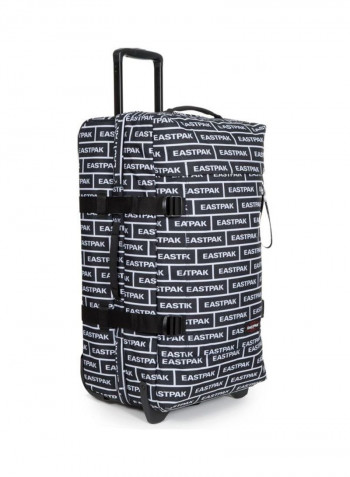 Traverz Cabin Lugage Trolley 31 Inch Black/White