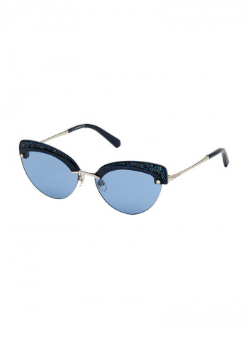 Women's UV Protection Cat Eye Sunglasses - Lens Size: 57 mm
