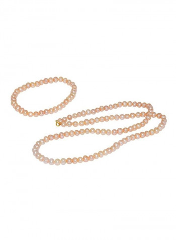 2-Piece 18 Karat Gold Jewellery Set
