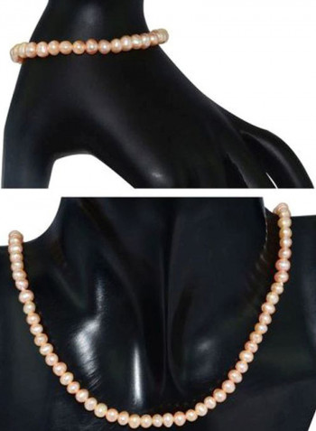 2-Piece 18 Karat Gold Jewellery Set