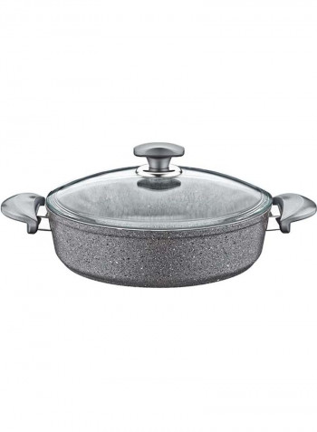 7-Piece Granite Cookware Set Grey