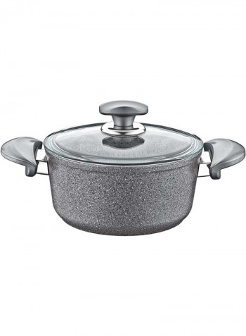 7-Piece Granite Cookware Set Grey