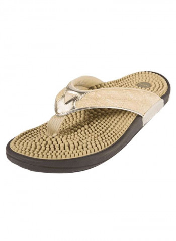 Japanese Massager Genki Flip-Flop Gold