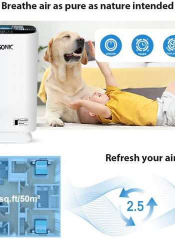 Air Purifier KQJHQWH1 White