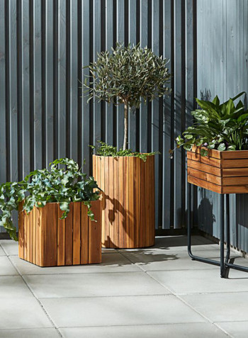 Garden Planter wood 34x50cm