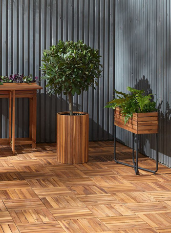 Garden Planter wood 34x50cm