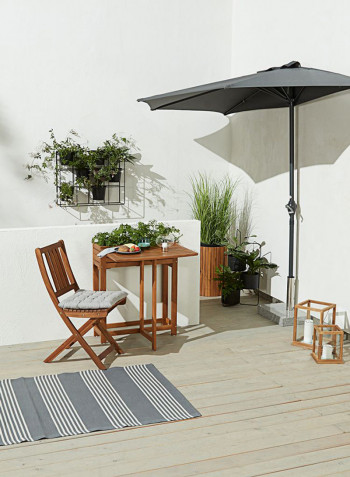 Garden Planter wood 34x50cm