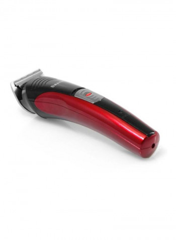 7-In-1 Hair Trimmer With A Resting Stand Black/Red