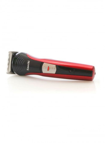 7-In-1 Hair Trimmer With A Resting Stand Black/Red