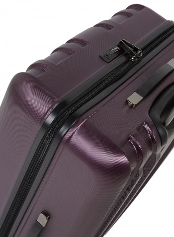 Yosemite Spinner Luggage Trolley 29x20x13 Inch Plum