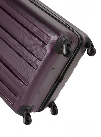 Yosemite Spinner Luggage Trolley 29x20x13 Inch Plum