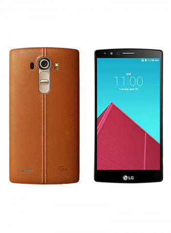 هاتف G4 بلون بني بذاكرة داخلية سعة 32 جيجابايت وذاكرة رام 3 جيجابايت يدعم تقنية 4G LTE