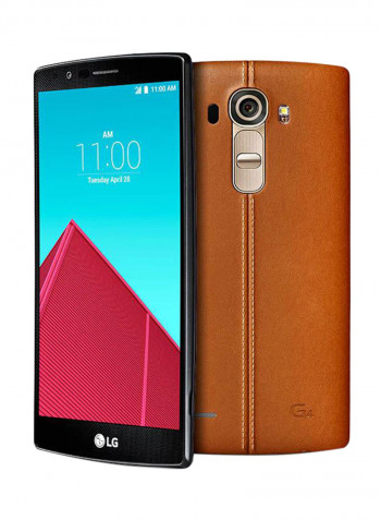 هاتف G4 بلون بني بذاكرة داخلية سعة 32 جيجابايت وذاكرة رام 3 جيجابايت يدعم تقنية 4G LTE
