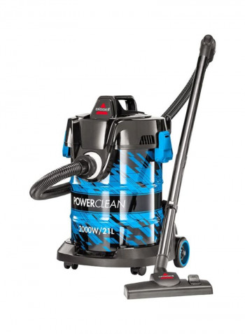 Premium Powerclean Dry Vacuum Cleaner 21L 2000W 21 l 2000 W 2027E Blue/Black