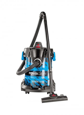 Premium Powerclean Dry Vacuum Cleaner 21L 2000W 21 l 2000 W 2027E Blue/Black