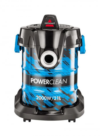 Premium Powerclean Dry Vacuum Cleaner 21L 2000W 21 l 2000 W 2027E Blue/Black