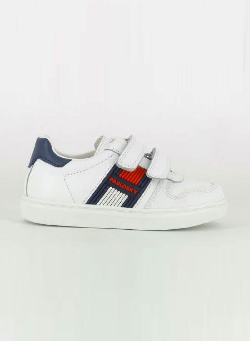 System Hook And Loop Trainer Shoes White/Navy