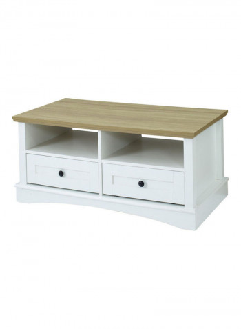 Coffee Table White/Brown