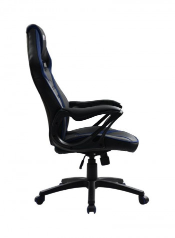 Gaming Racing Style Swivel Chair Blue/Black 125x66x18.2cm